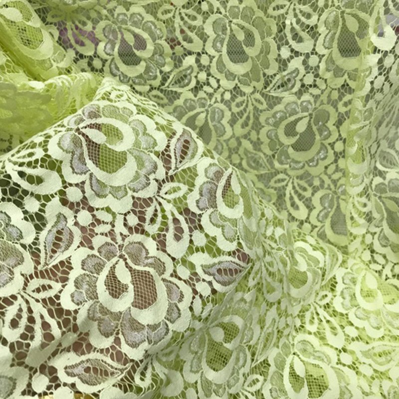 Dress Cutwork Nylon Lace Fabric for Women's Wear Wholesale Supplier 14